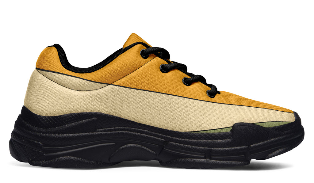 Retro Rainbow Chunky Sneakers - Offbeat Sweetie