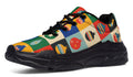 Retro Xmas Baubles Chunky Sneakers - Offbeat Sweetie
