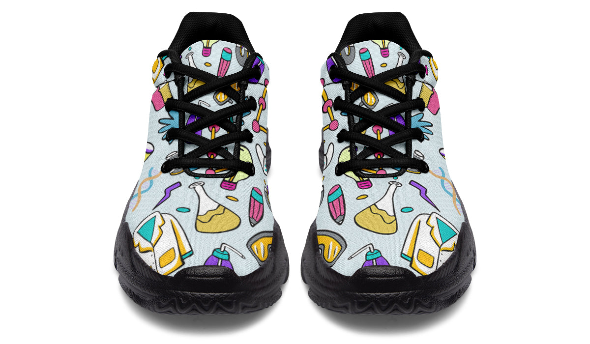 STEM Blue Chunky Sneakers