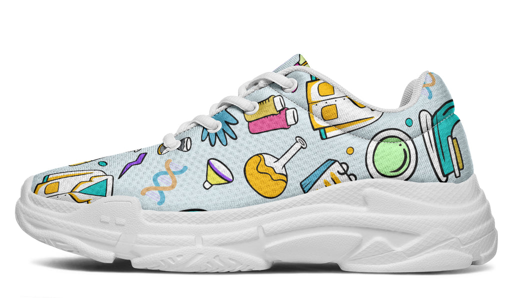 STEM Blue Chunky Sneakers