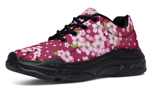 Sakura Chunky Sneakers - Offbeat Sweetie