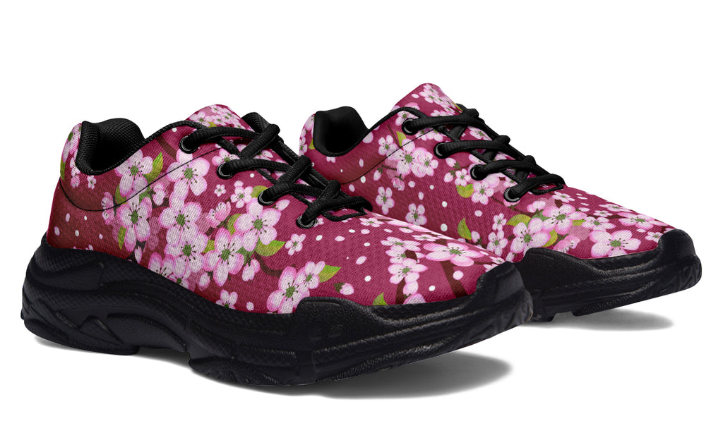 Sakura Chunky Sneakers - Offbeat Sweetie