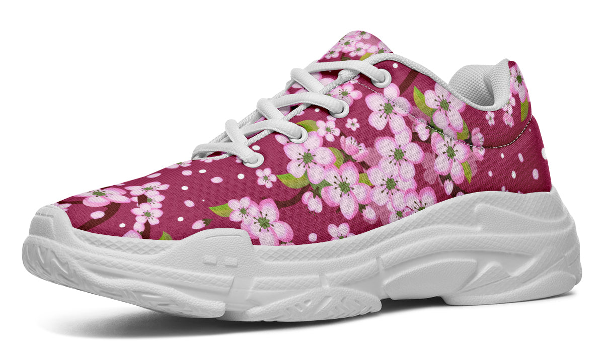 Sakura Chunky Sneakers - Offbeat Sweetie