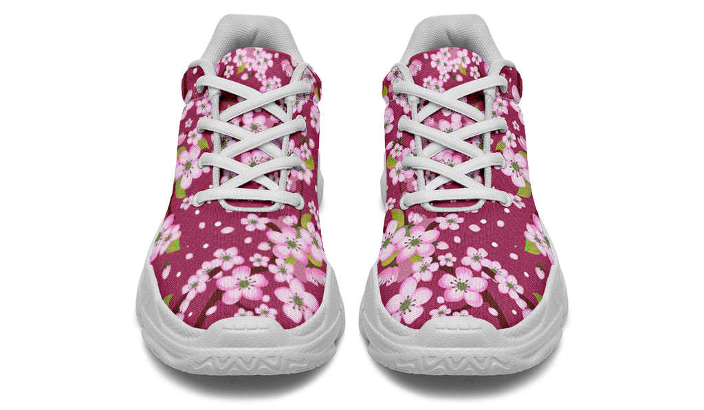 Sakura Chunky Sneakers - Offbeat Sweetie