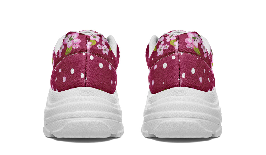Sakura Chunky Sneakers - Offbeat Sweetie