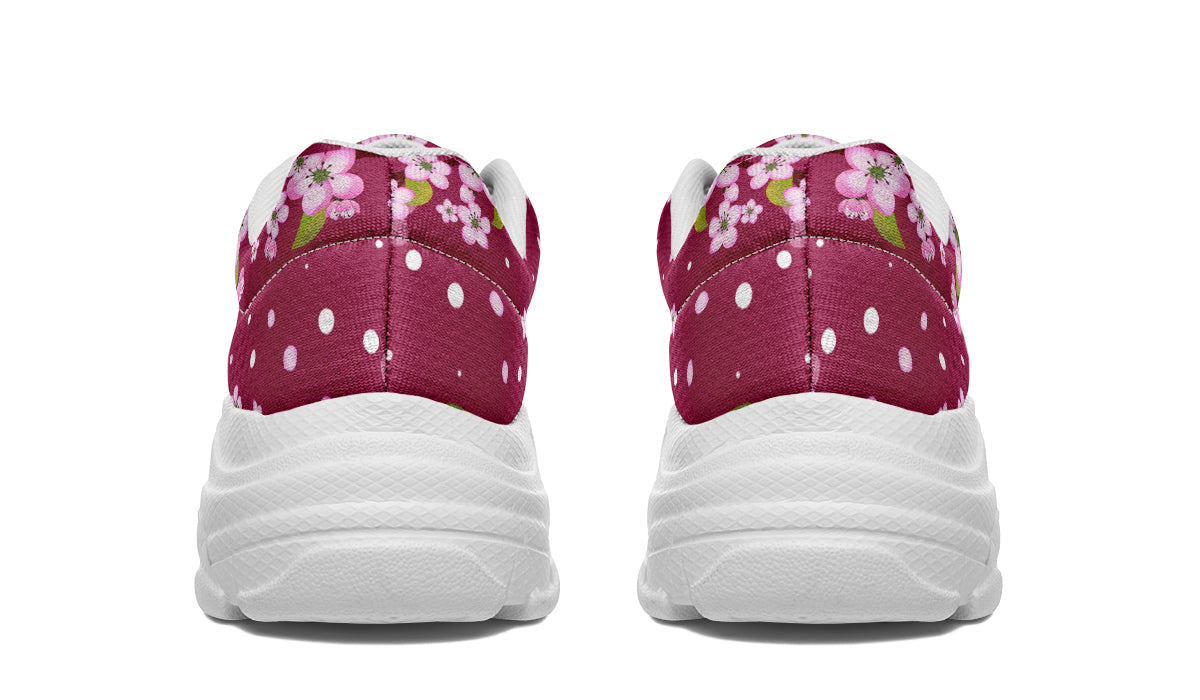 Sakura Chunky Sneakers - Offbeat Sweetie
