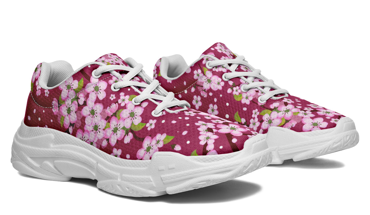 Sakura Chunky Sneakers - Offbeat Sweetie