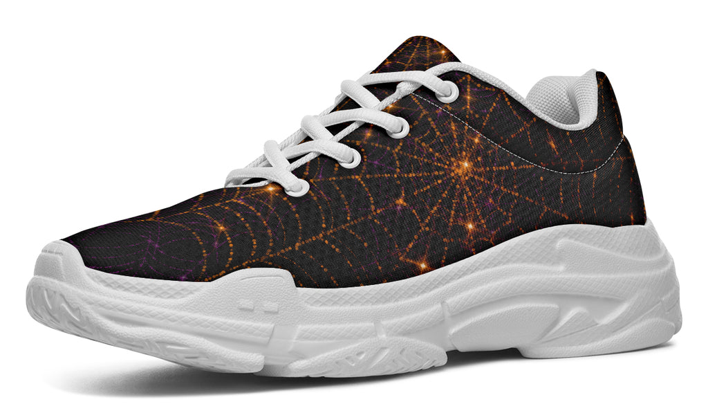 Spiderweb Chunky Sneakers - Offbeat Sweetie