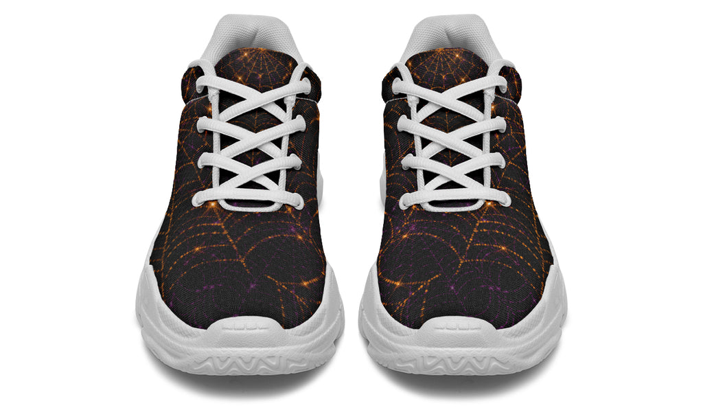 Spiderweb Chunky Sneakers - Offbeat Sweetie