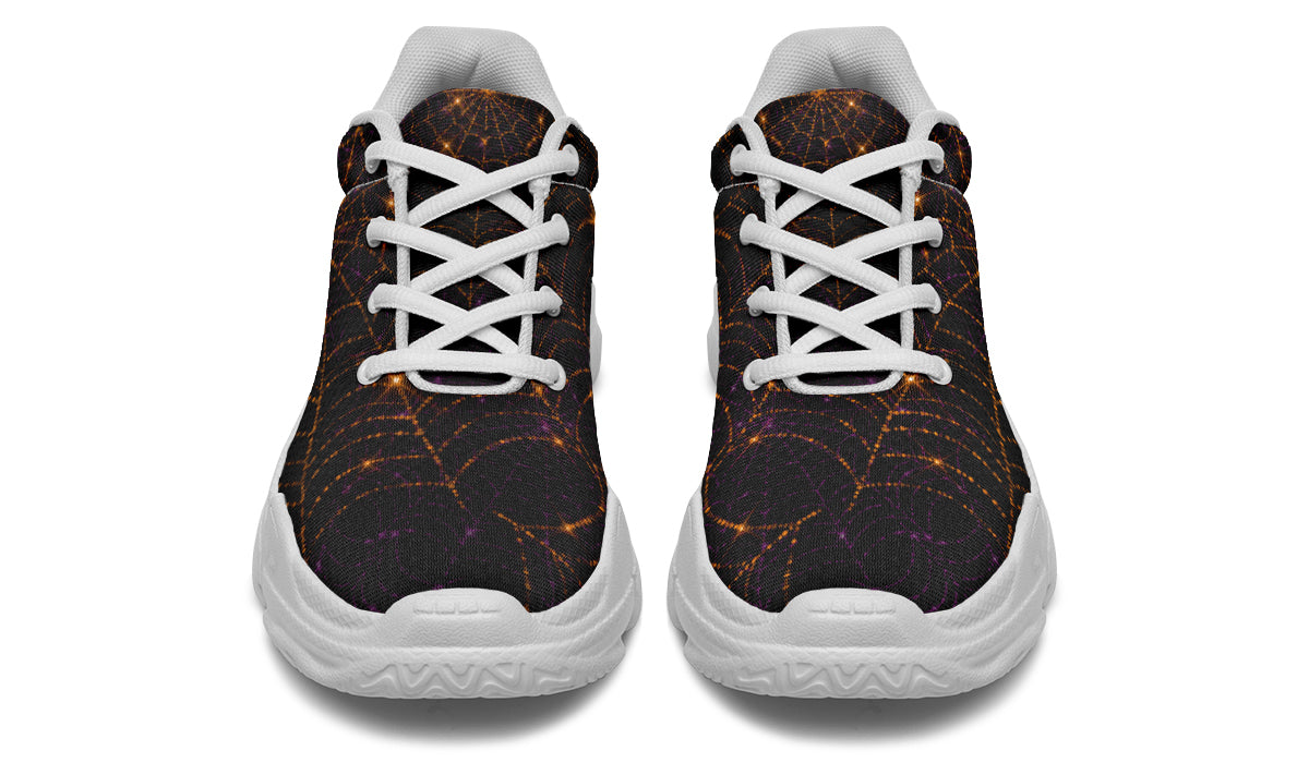 Spiderweb Chunky Sneakers - Offbeat Sweetie