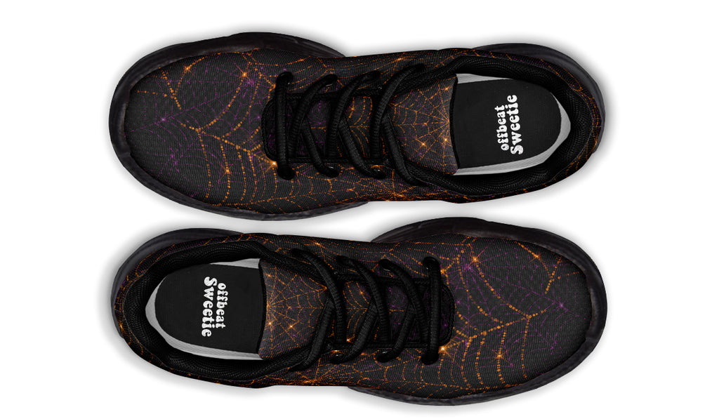 Spiderweb Chunky Sneakers - Offbeat Sweetie