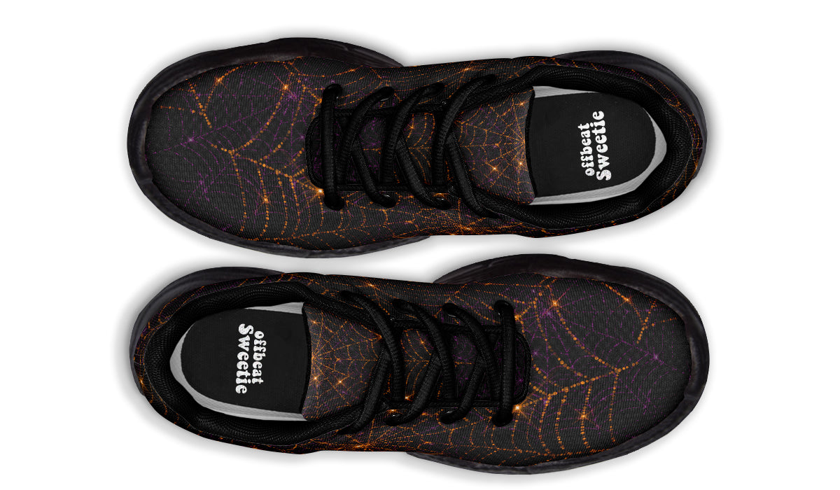 Spiderweb Chunky Sneakers - Offbeat Sweetie