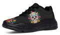 Sugar Skull Chunky Sneakers - Offbeat Sweetie