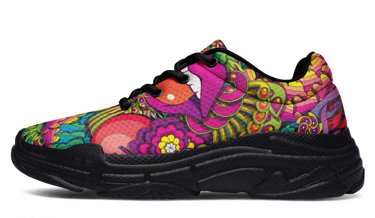 Summer Of Love Chunky Sneakers - Offbeat Sweetie
