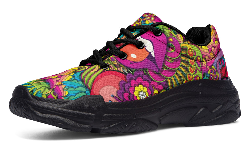 Summer Of Love Chunky Sneakers - Offbeat Sweetie