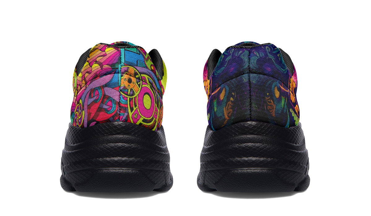 Summer Of Love Chunky Sneakers - Offbeat Sweetie