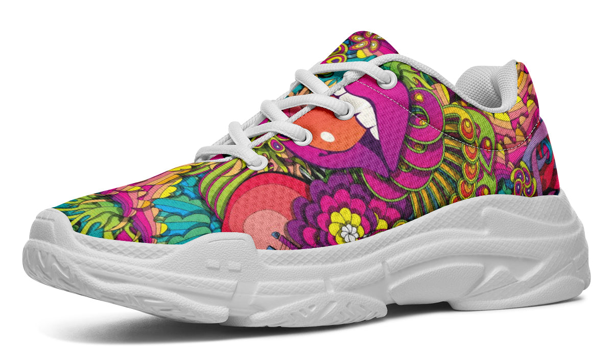Summer Of Love Chunky Sneakers - Offbeat Sweetie