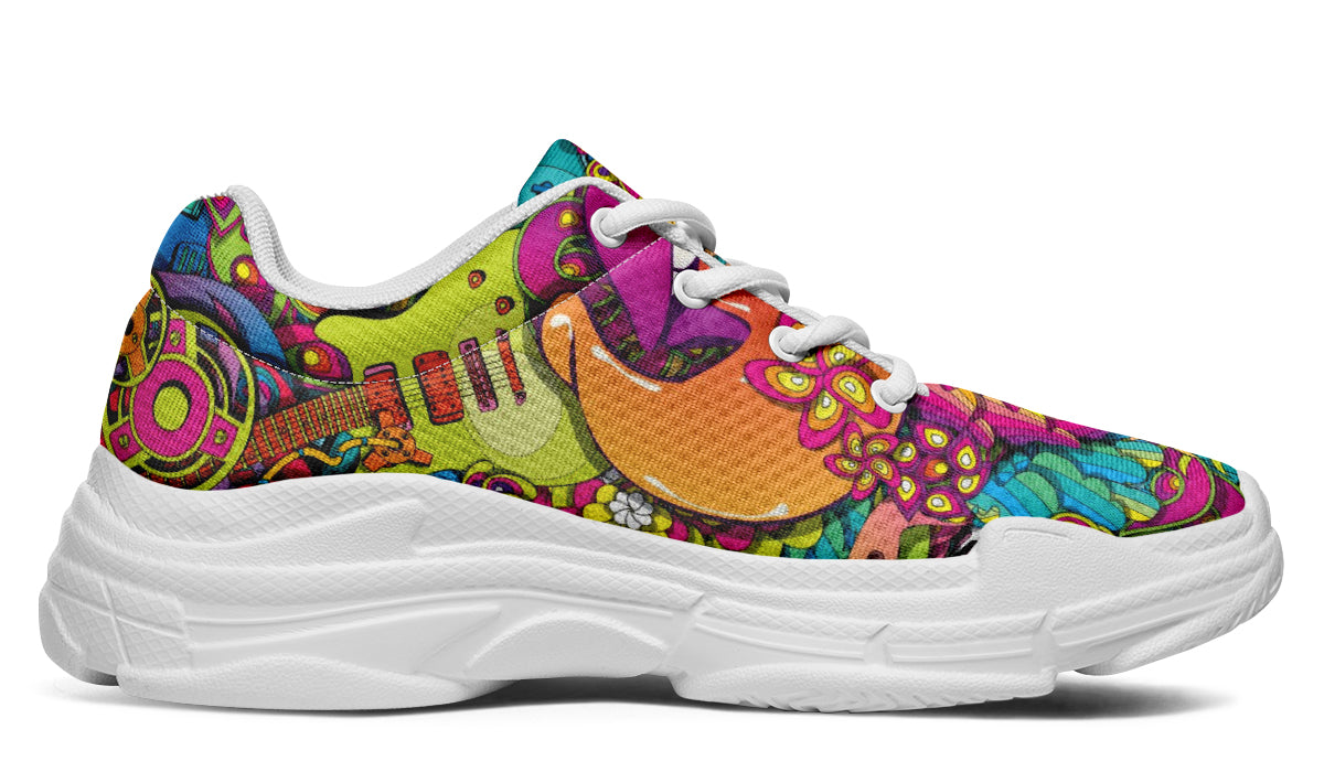 Summer Of Love Chunky Sneakers - Offbeat Sweetie