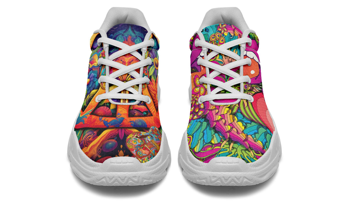 Summer Of Love Chunky Sneakers - Offbeat Sweetie