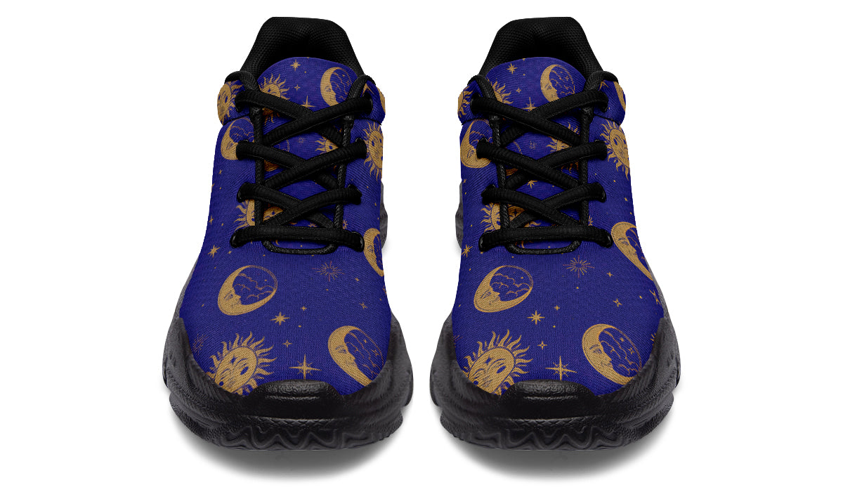 Sun Moon And Stars Chunky Sneakers