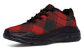 Toffee Apple Plaid Chunky Sneakers