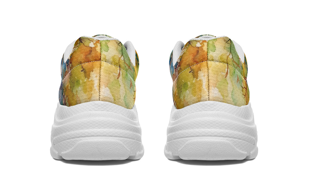 Tree Library Chunky Sneakers - Offbeat Sweetie