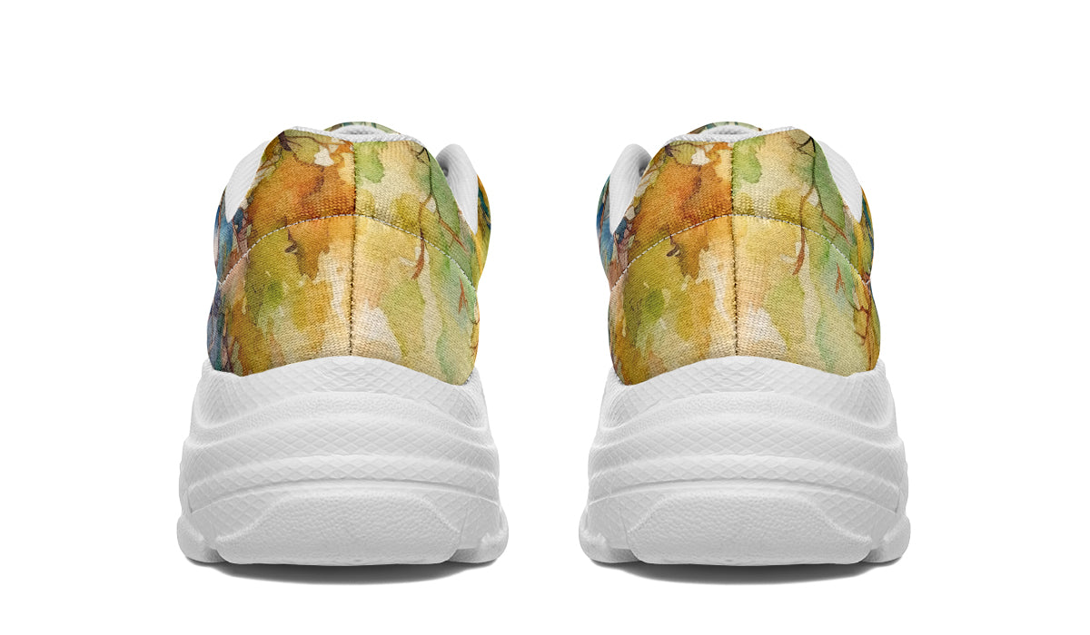 Tree Library Chunky Sneakers - Offbeat Sweetie