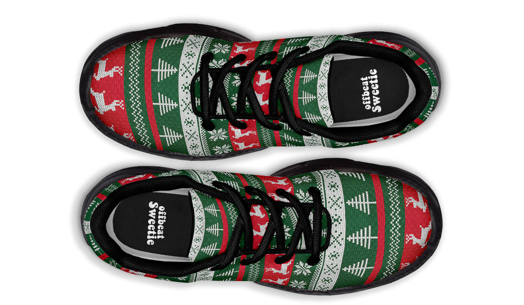 Ugly Christmas Chunky Sneakers - Offbeat Sweetie