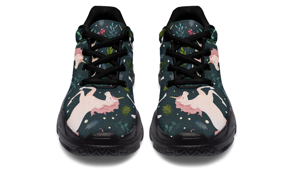 Unicorn Garden Chunky Sneakers - Offbeat Sweetie