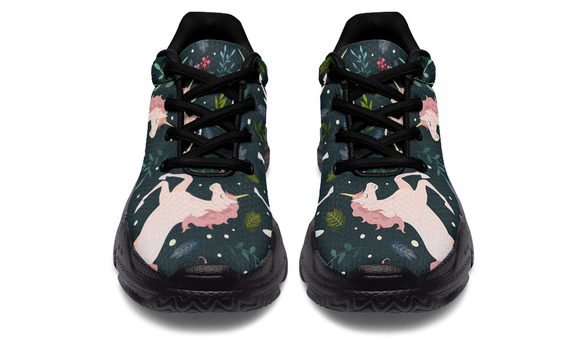 Unicorn Garden Chunky Sneakers - Offbeat Sweetie