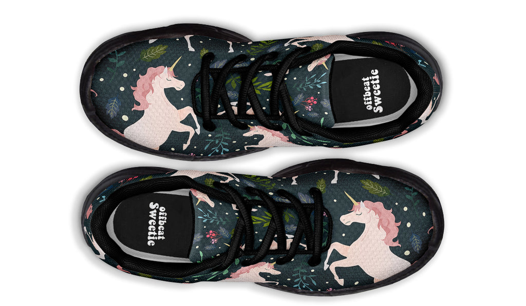 Unicorn Garden Chunky Sneakers - Offbeat Sweetie
