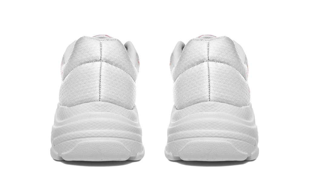 Watercolour Penguin Chunky Sneakers - Offbeat Sweetie