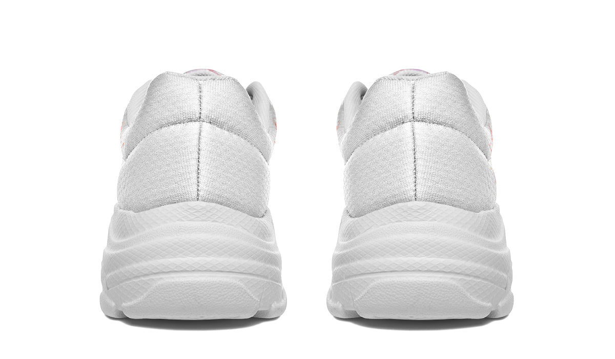 Watercolour Penguin Chunky Sneakers - Offbeat Sweetie