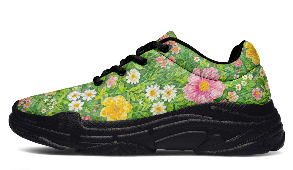 Wildflowers Chunky Sneakers