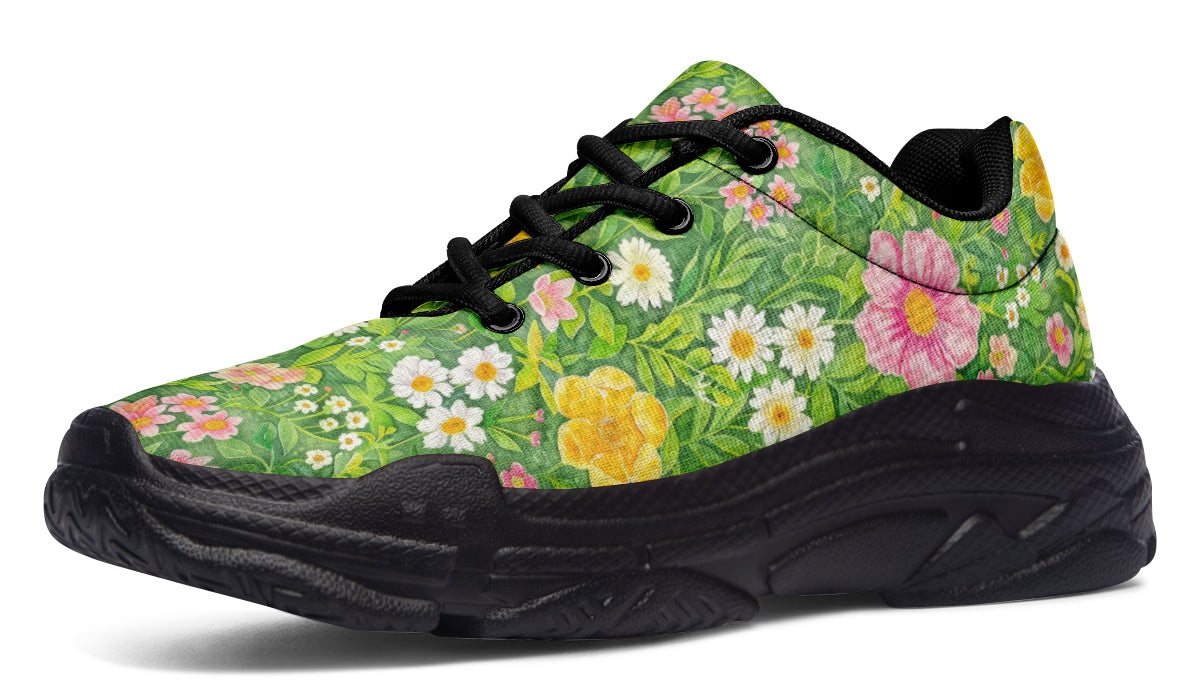 Wildflowers Chunky Sneakers