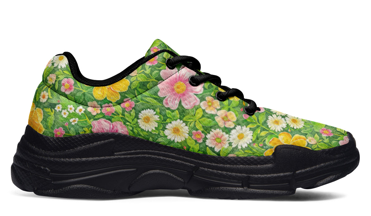 Wildflowers Chunky Sneakers