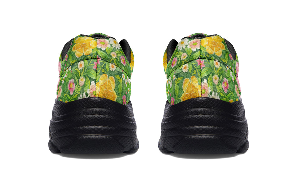 Wildflowers Chunky Sneakers