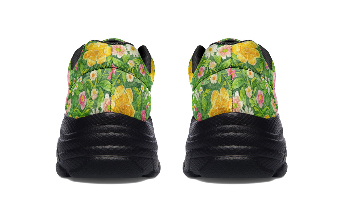 Wildflowers Chunky Sneakers