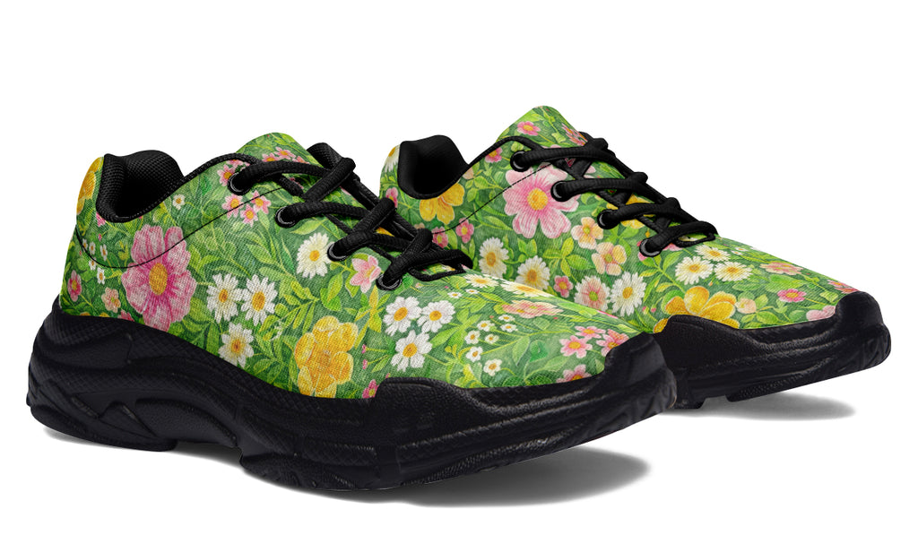 Wildflowers Chunky Sneakers