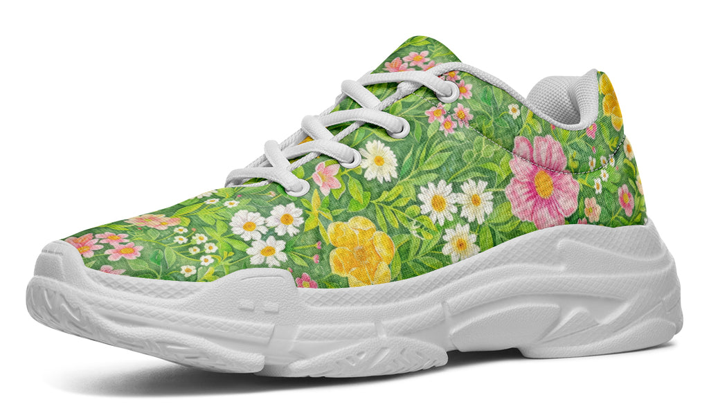Wildflowers Chunky Sneakers