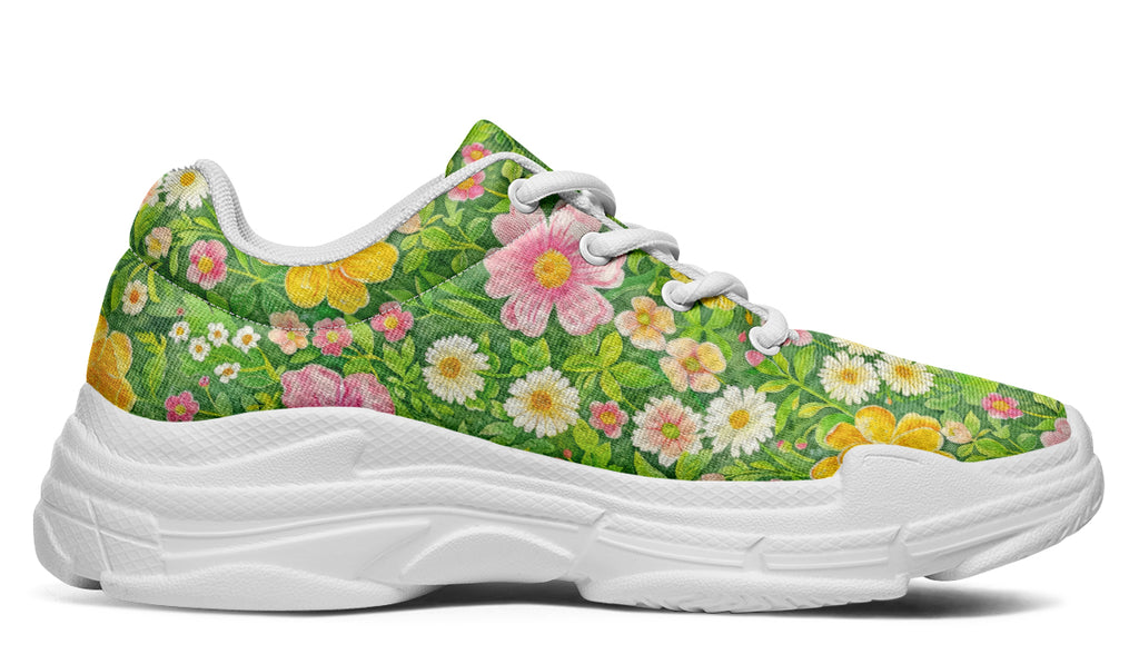 Wildflowers Chunky Sneakers