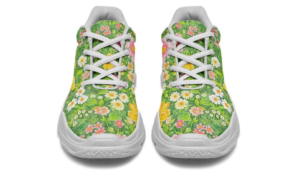 Wildflowers Chunky Sneakers