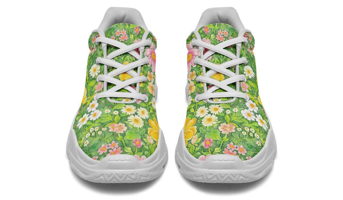 Wildflowers Chunky Sneakers