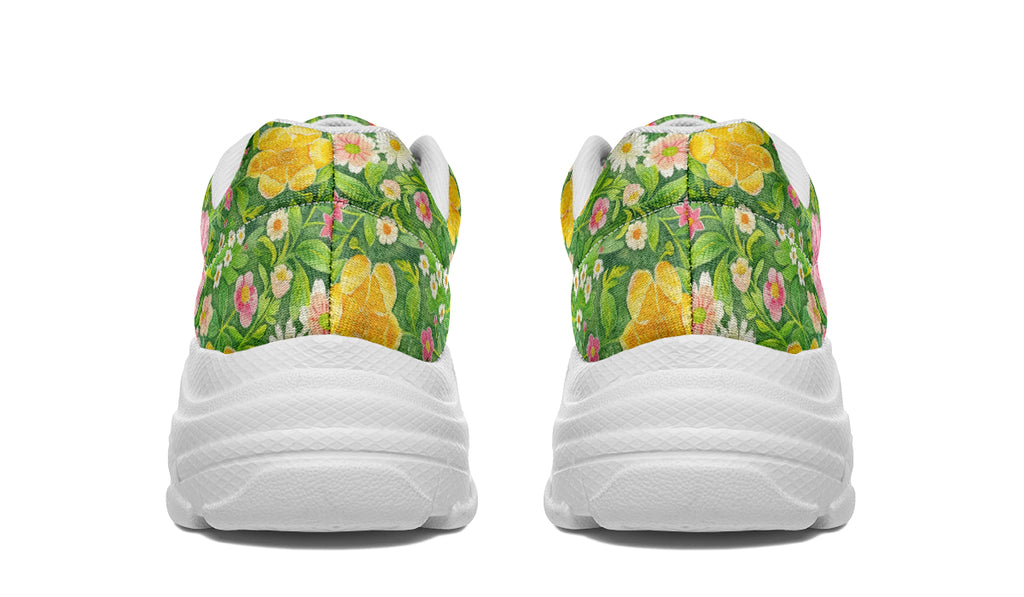 Wildflowers Chunky Sneakers