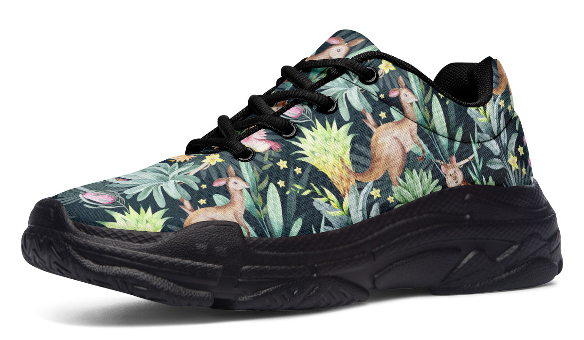 Wonderful Wildlife Chunky Sneakers - Offbeat Sweetie