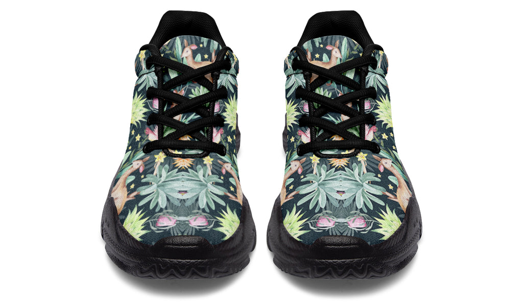 Wonderful Wildlife Chunky Sneakers - Offbeat Sweetie