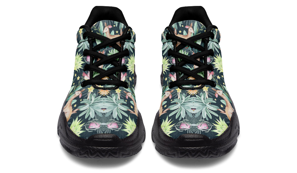 Wonderful Wildlife Chunky Sneakers - Offbeat Sweetie