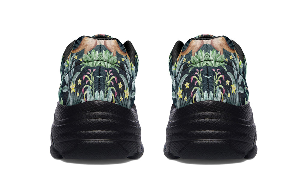 Wonderful Wildlife Chunky Sneakers - Offbeat Sweetie