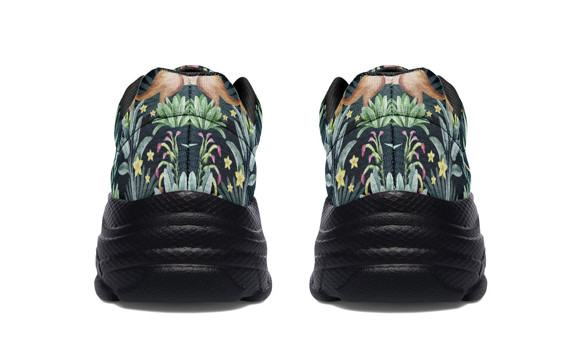 Wonderful Wildlife Chunky Sneakers - Offbeat Sweetie