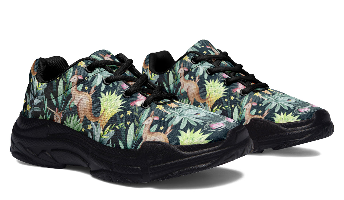 Wonderful Wildlife Chunky Sneakers - Offbeat Sweetie